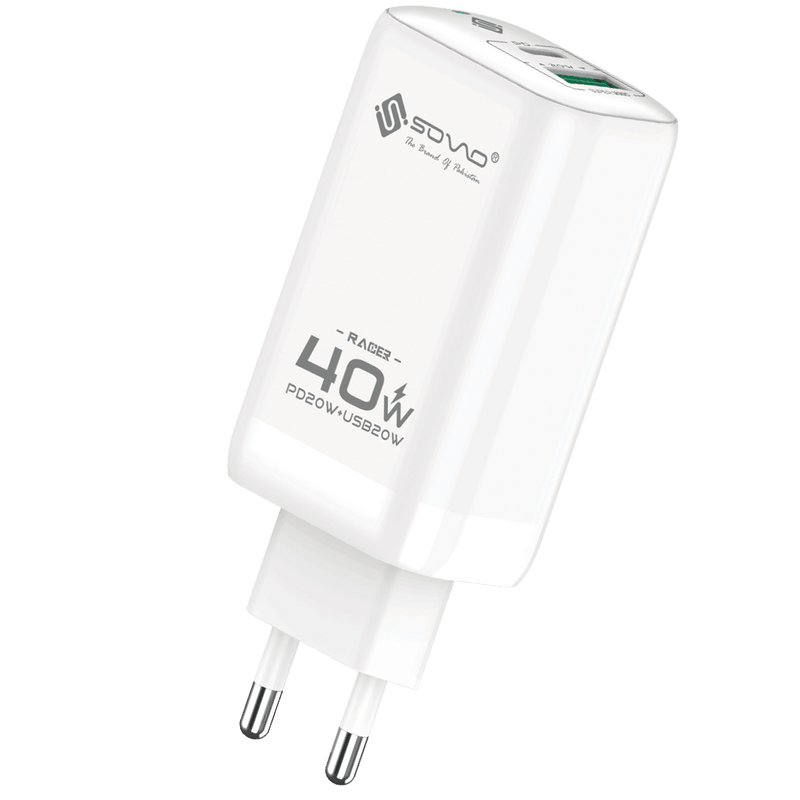 SOVO SG-250 40W Super Fast Charger (RACER)